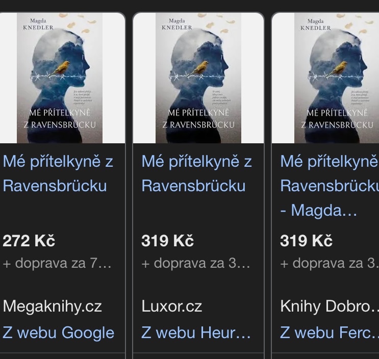 Prodám novou knihu Magda Knedler - Mé přítelkyne z Ravensbru - 3