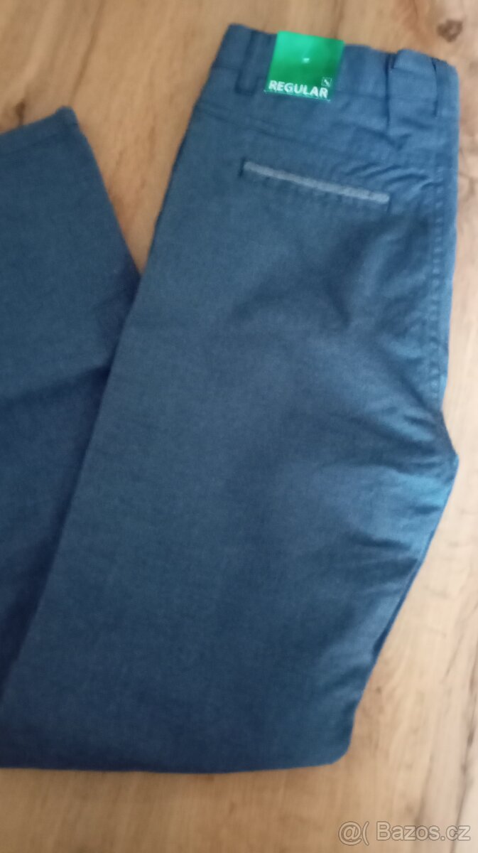 Nové chlapecké kalhoty, vel. 158 - 3