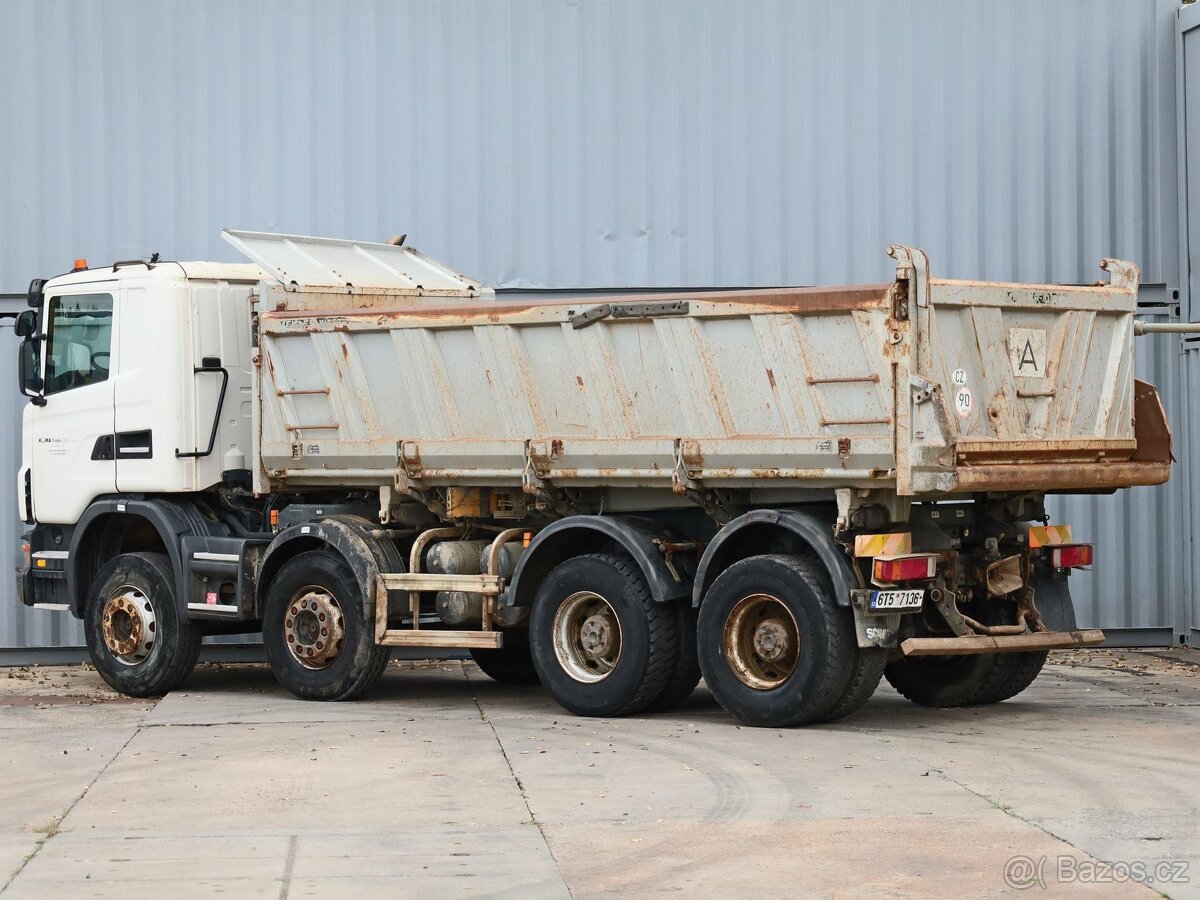 Scania G 420, 8x4, 32 TUN, HARDOX F.X. MEILLER ,10 CBM, DVOU - 3