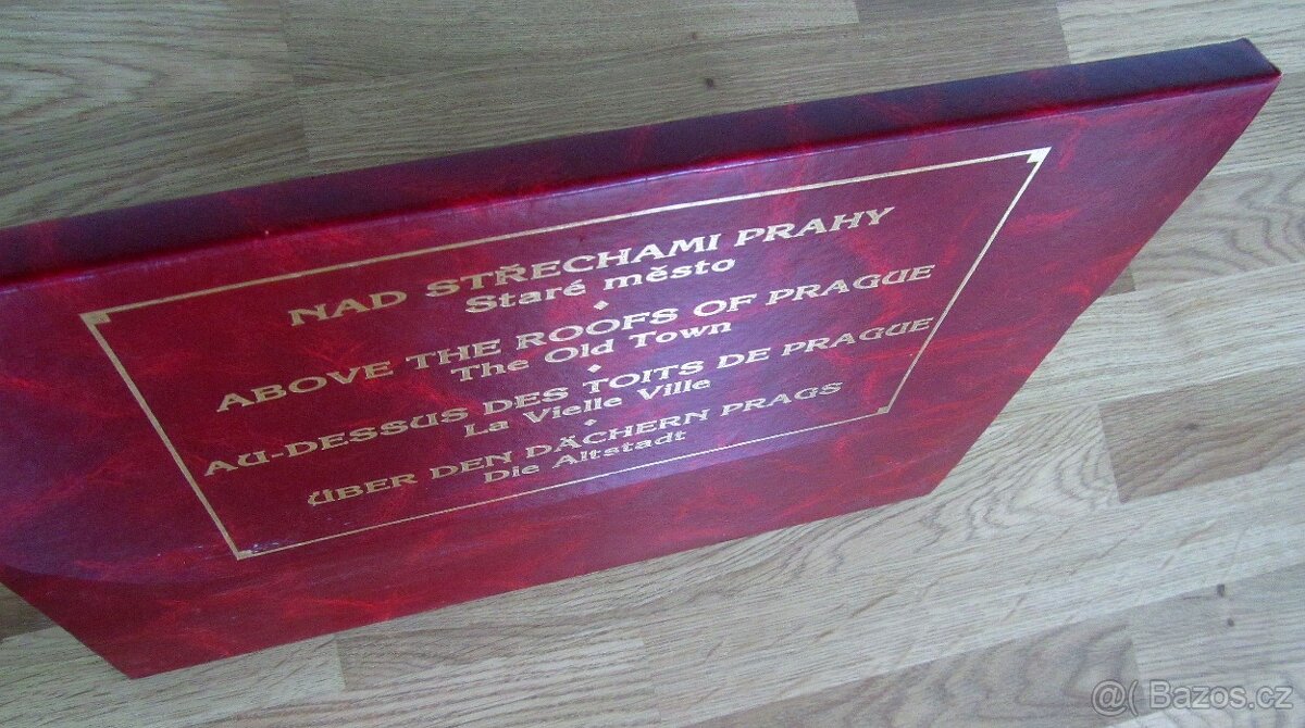 Praha – fotografie z letadla, sběratelská sada 15 kusů. - 3