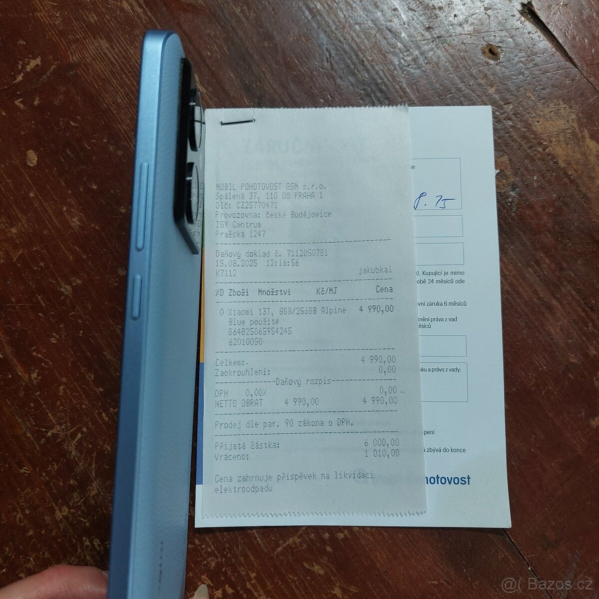 Xiaomi 13T, 8/256 GB, DOKLAD, ZÁRUKA, ZÁNOVNÍ - 3