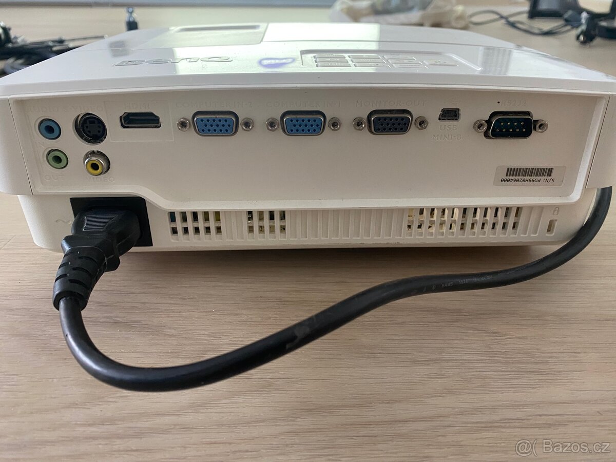 Projektor BenQ MS527 + plátno - 3