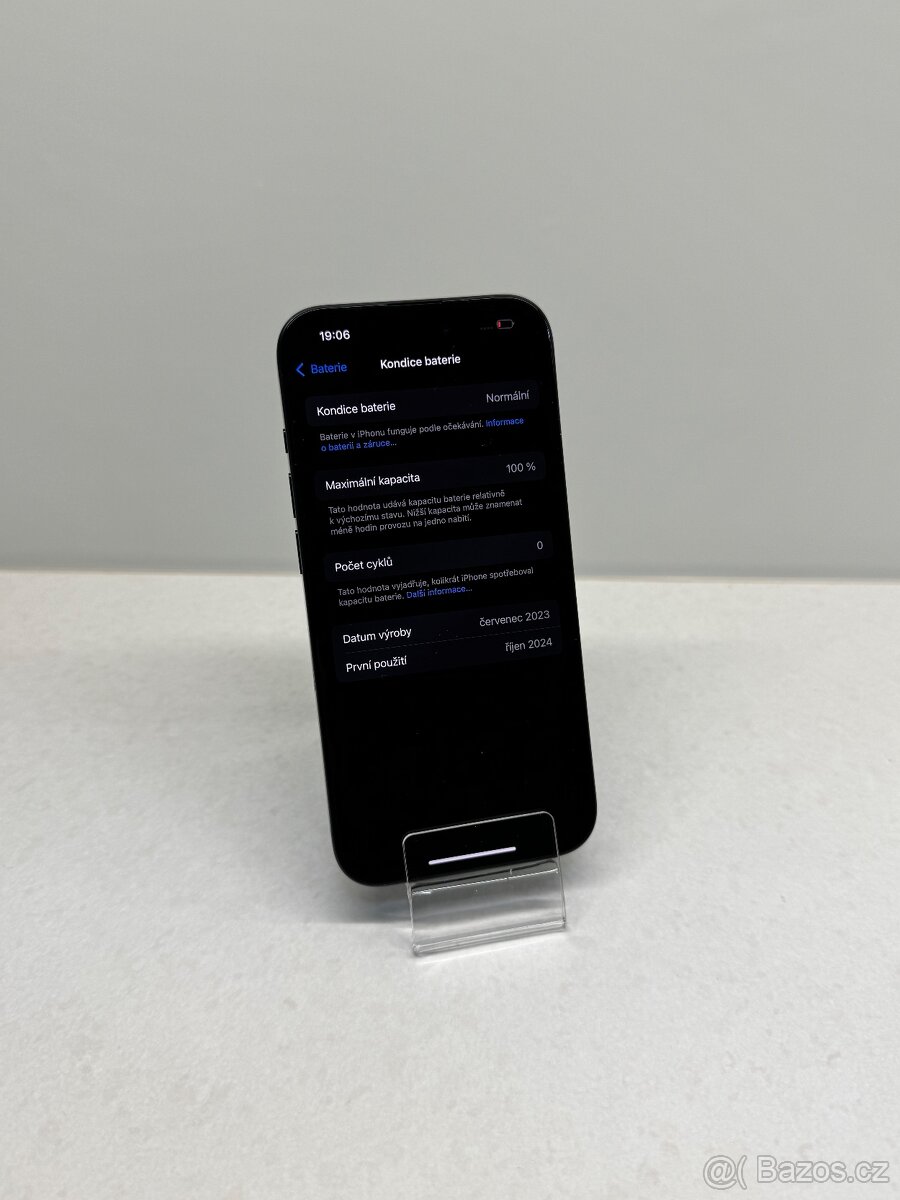 NOVÝ APPLE IPHONE 15 PRO 1TB-MODRÝ,BATERIE 100% - 3