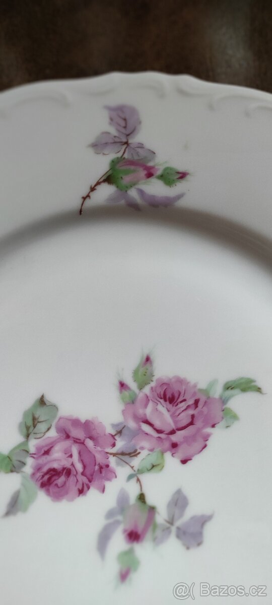 Retro porcelánové talíře - 3