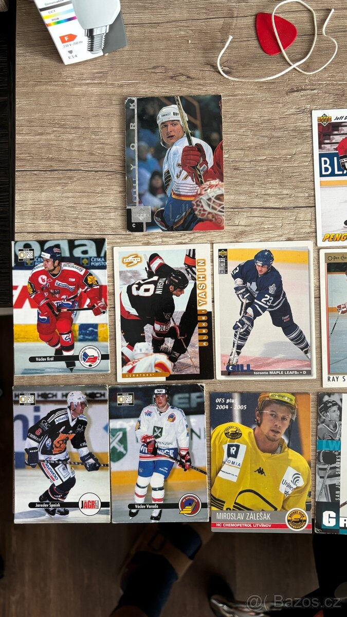 Karty hokejisté - 3