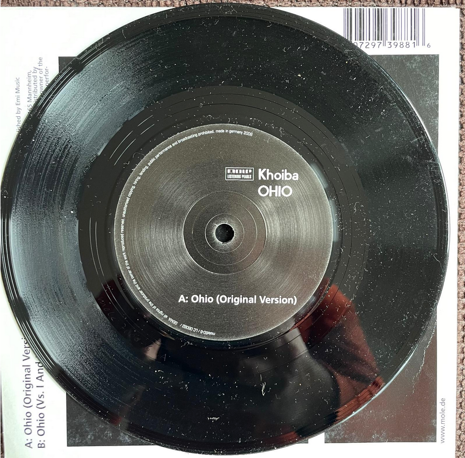 Khoiba Ohio singel vinyl nový - 3