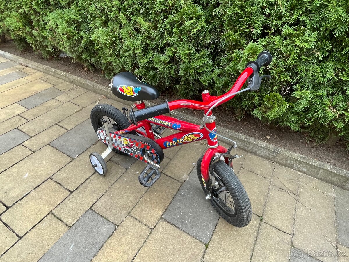 Dětské kolo s pomocnými kolečky - 3