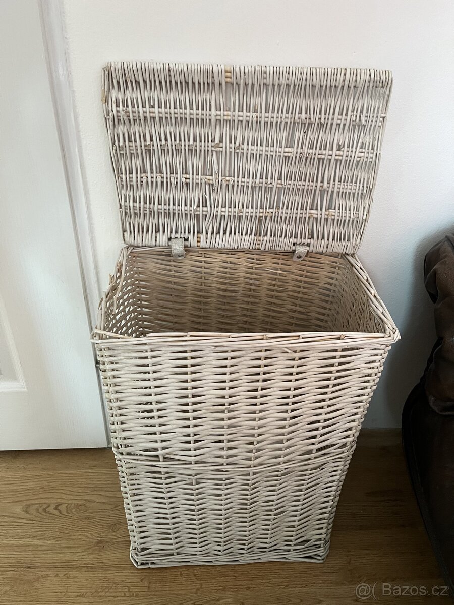 Proutěný koš na prádlo - 3