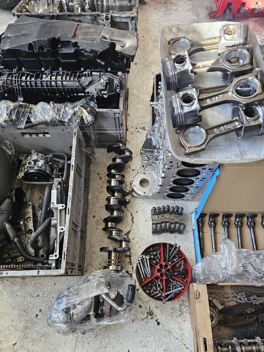 Motor BMW N57 díly - 3