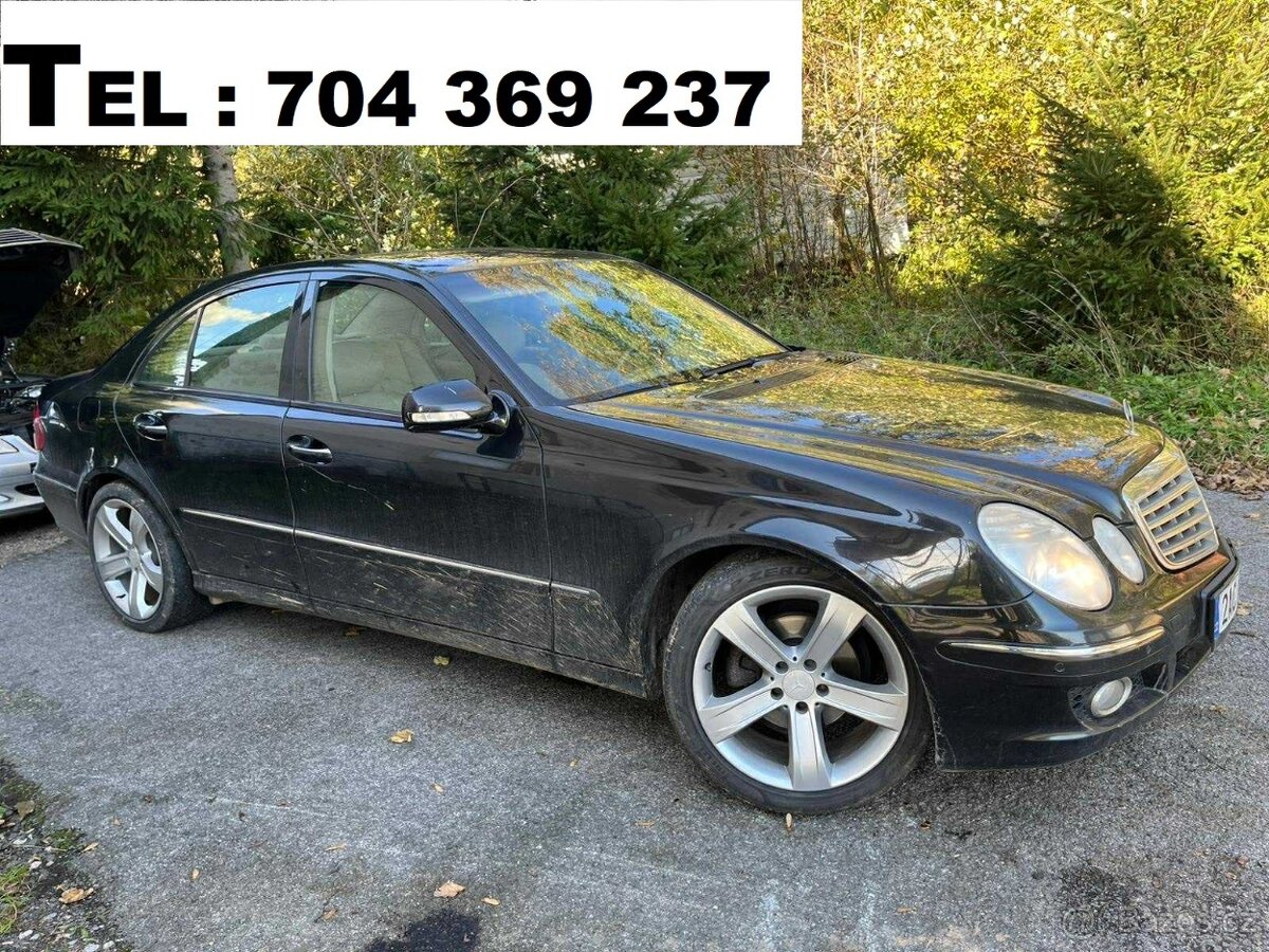 // Mercedes E220 cdi, w211, 125kw, 2007 //DÍLY - 3