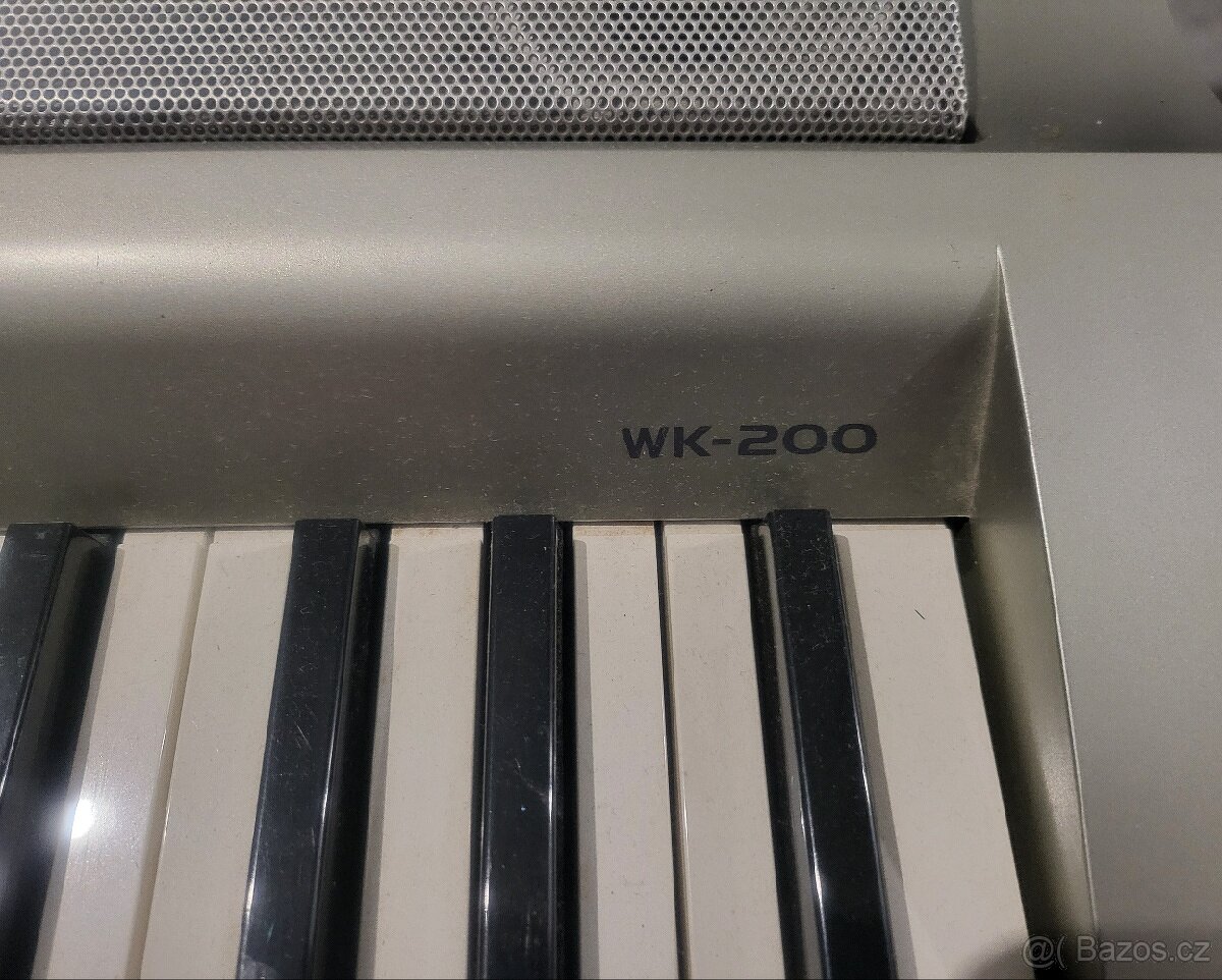 Casio WK 200 klavesy - 3