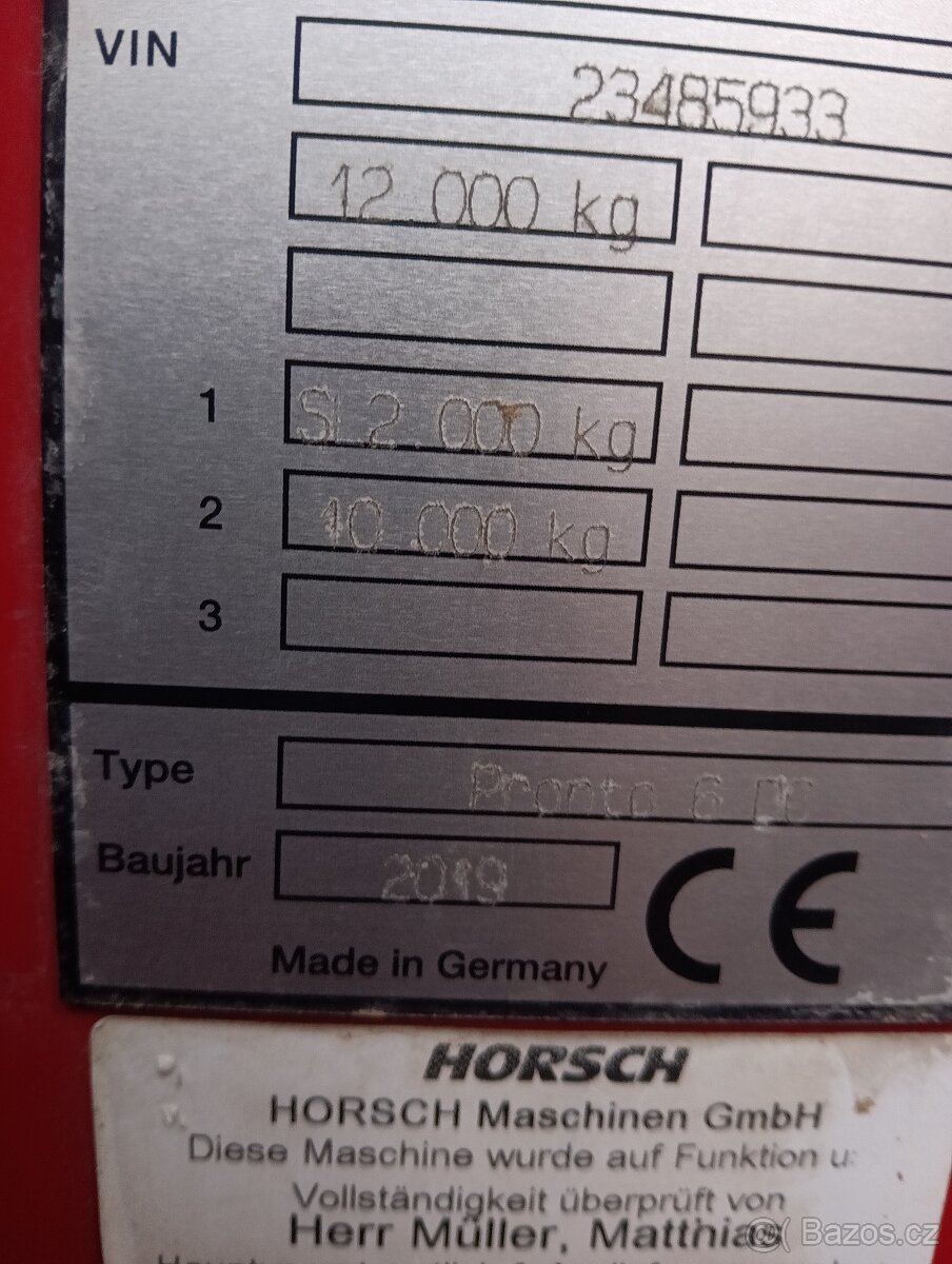Horsch Pronto 6DC G+F - 3