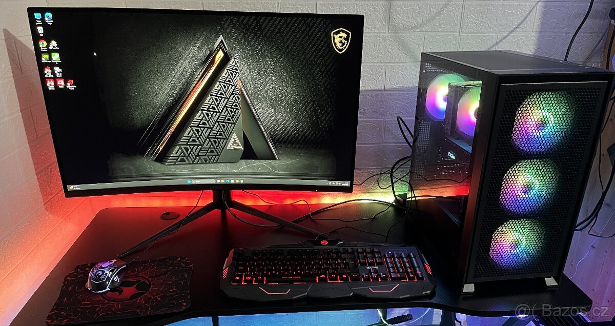 Výkonné herní PC|Ryzen 5 5600X|RTX 3070|32GB RAM| - 3