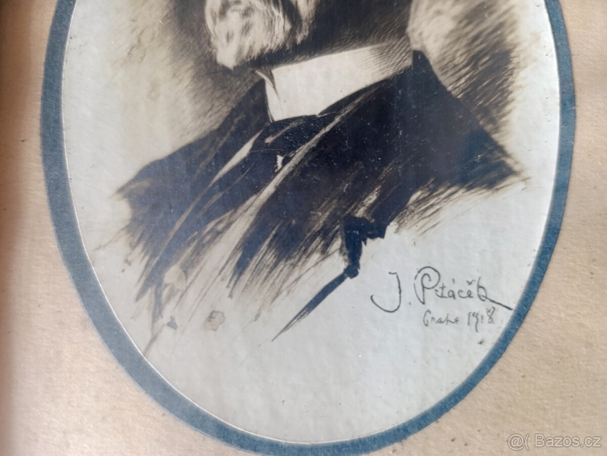 portrét T.G.M. + Woodrow Wilson - 3