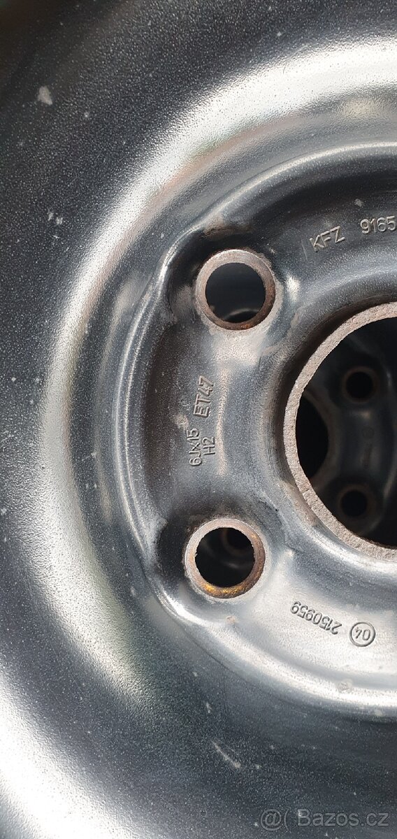 Plechové disky s pneu - 3