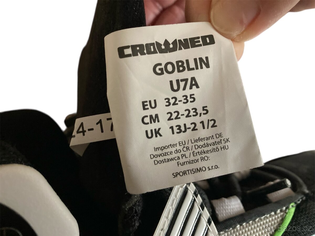 Dětské brusle posuvné vel. 32-35 - 3