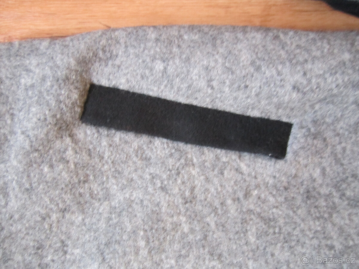 Kabát zn. Zara Trafaluc, šedá/černá, 72% vlna, M/L - 3