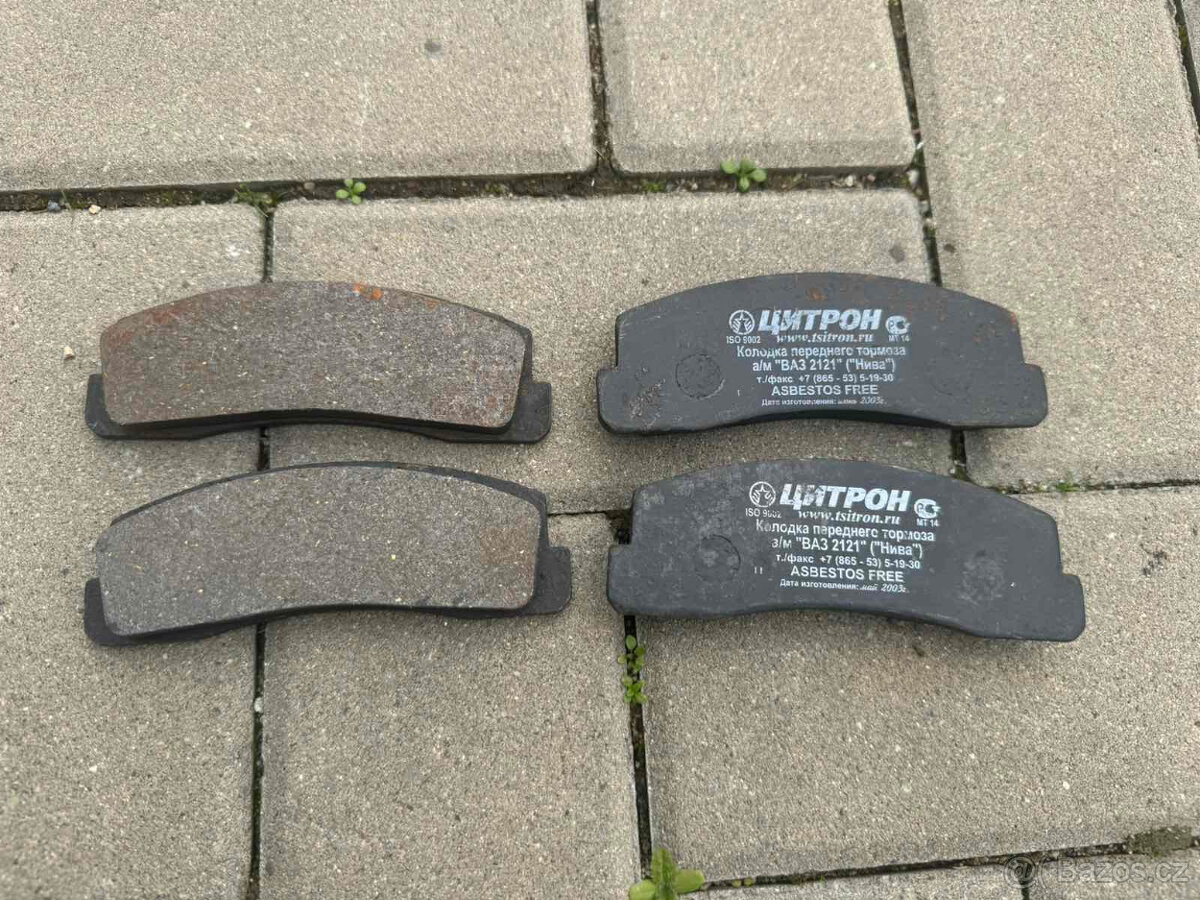 Lada Niva, brzdové desky originál, Tel 608 445 411 - 3