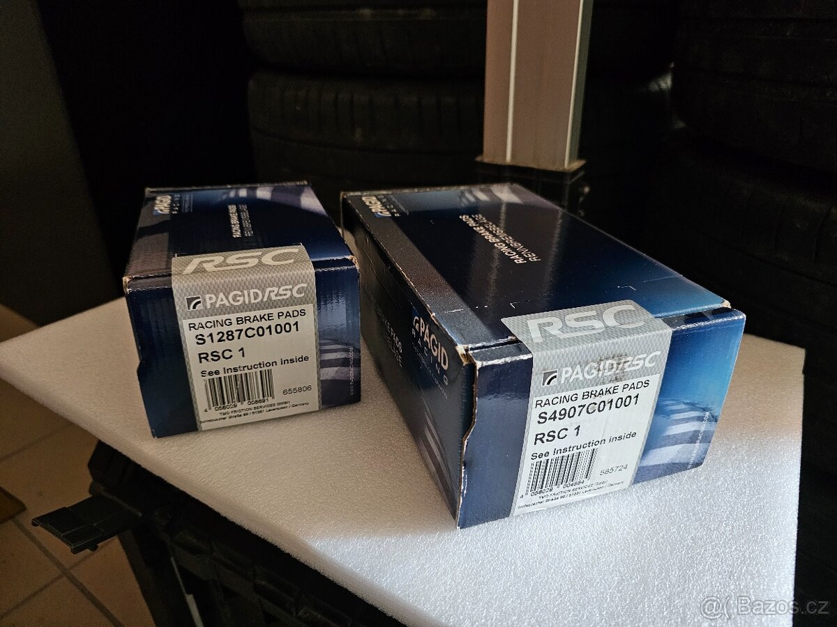 Brzdové destičky Audi R8, Lamborghini Huracan Pagid RSC - 3