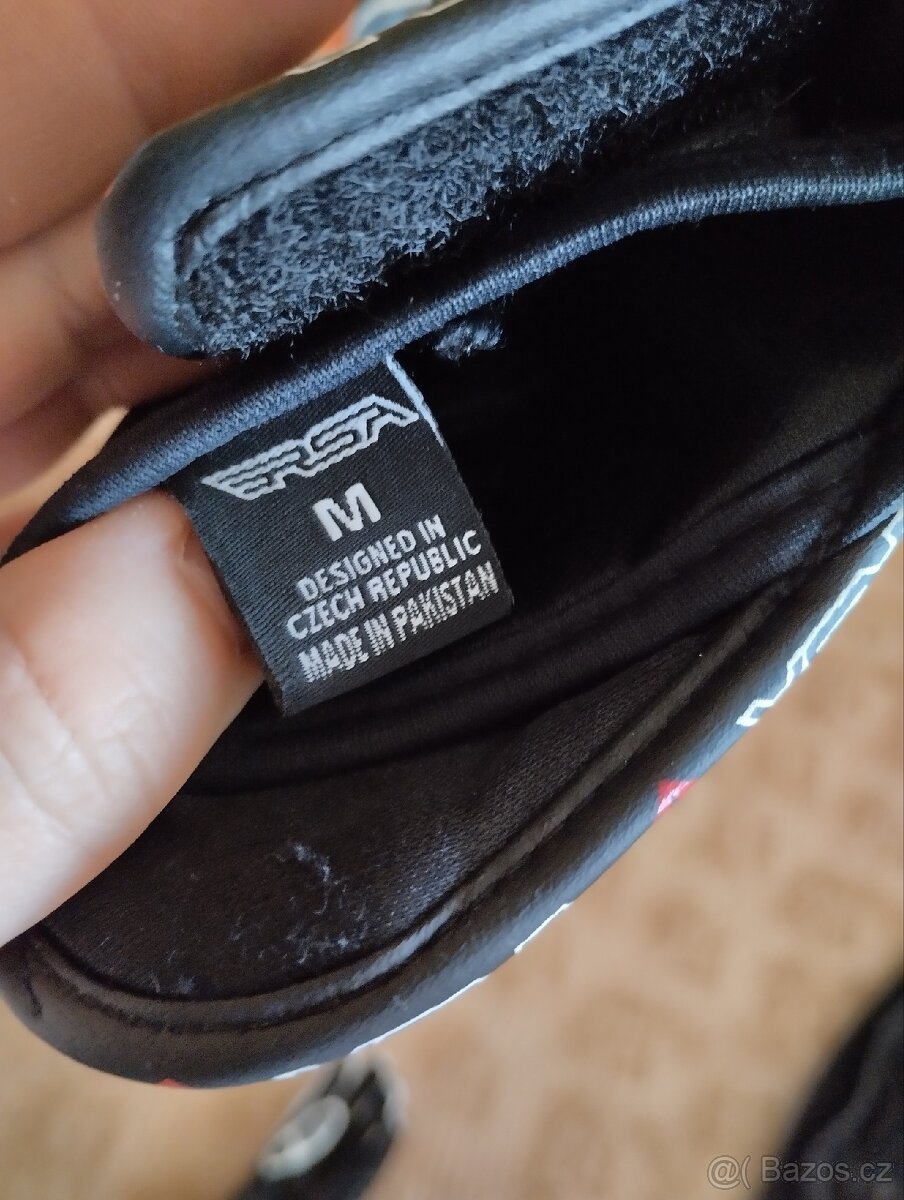 Kožené rukavice na moto - 3