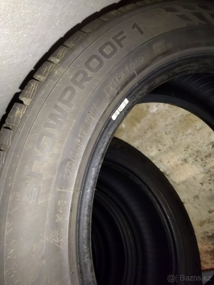 Zimní sada Nokian SnowProof 225/55 R17 101V - 3