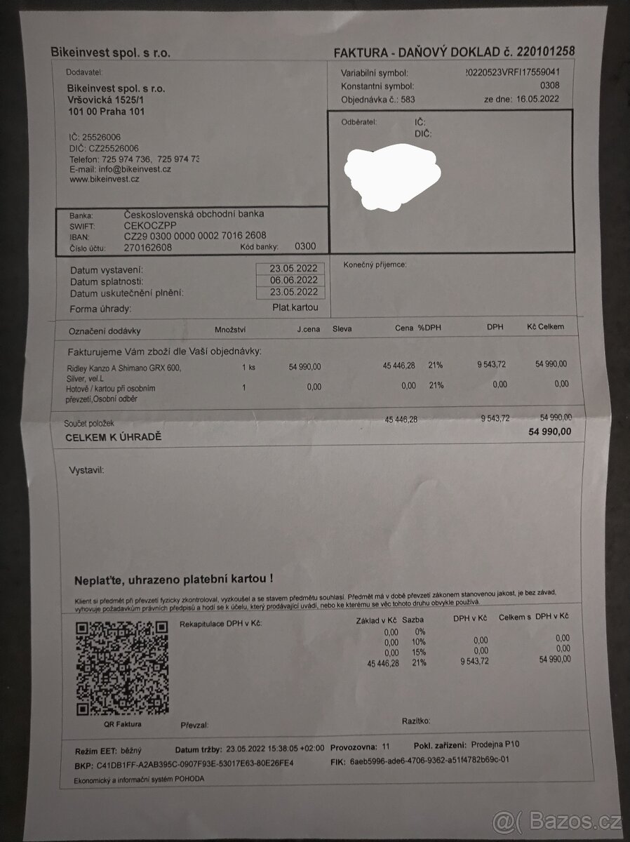 Gravel kolo Ridley Kanzo A Shimano GRX 600, Silver, vel.L - 3