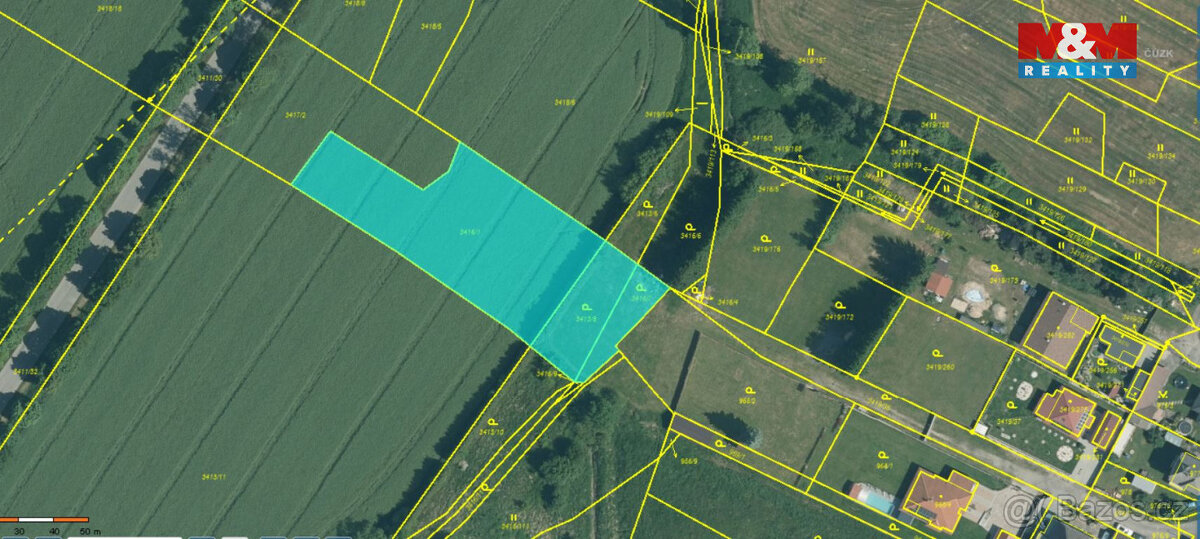 Prodej podílu louky, 7173 m², Veselí nad Lužnicí - 3
