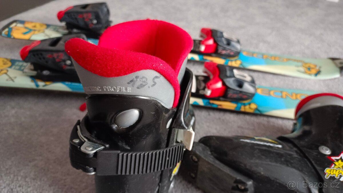 Dětské lyže + lyžáky - 3