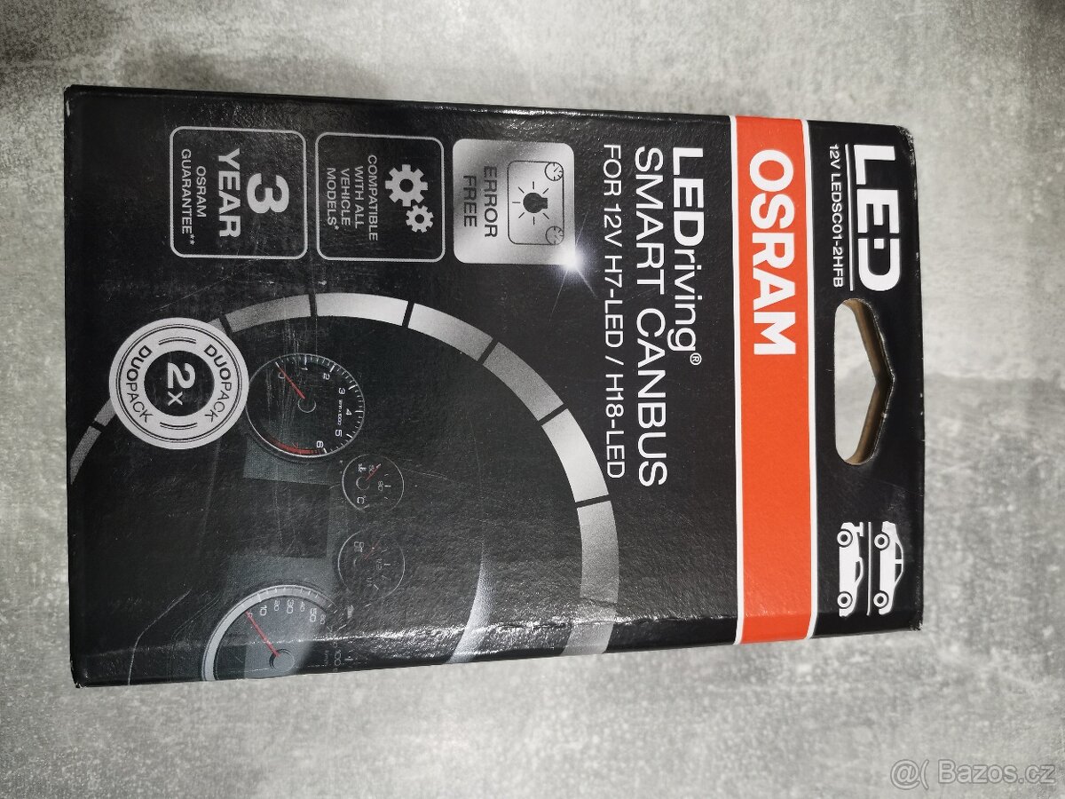 Eliminátor chybových hlášení Led žárovek H7 - 3