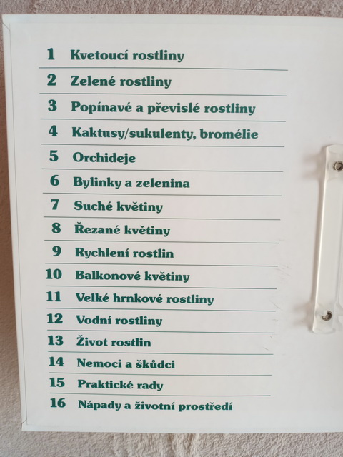 Pokojové květiny od A do Z - 3