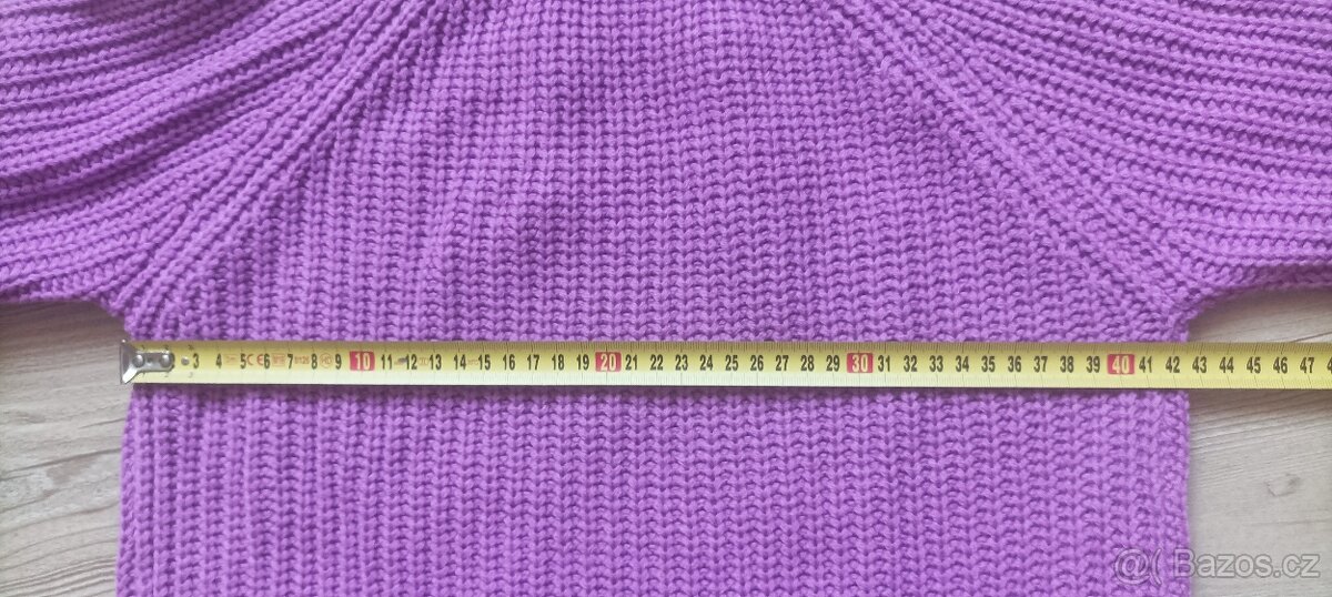 Dívčí pletené šaty vel 158 - 3