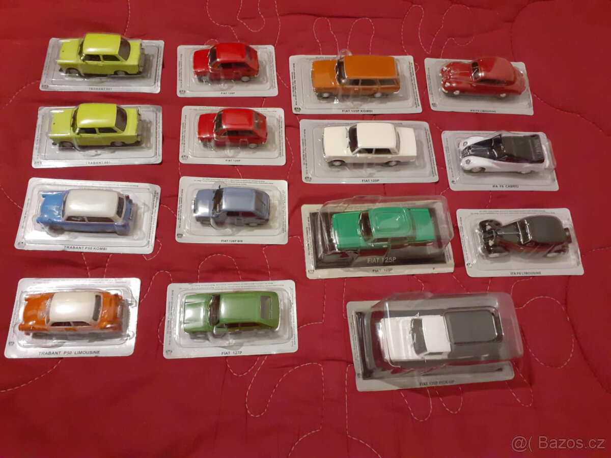 Modely aut 1:43 - 3