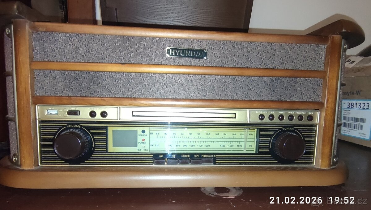 Retro gramofon Hyundai RTCC 513 RIP - 3