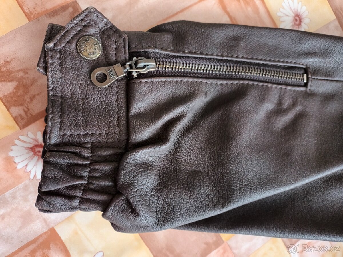 Pánská kožená bunda - 3