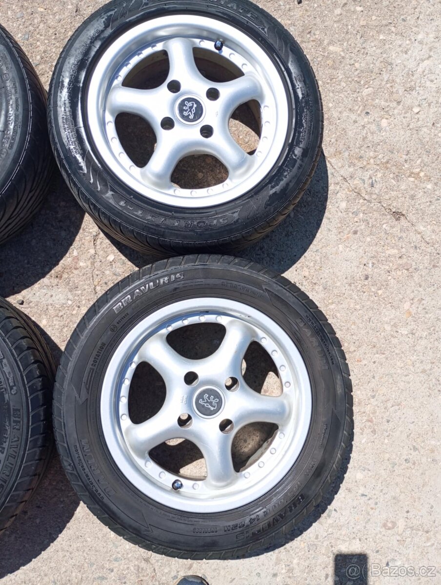 Sada alu kol 4x 108, ET 16, včetně pneu 185/55 R 14 - 3