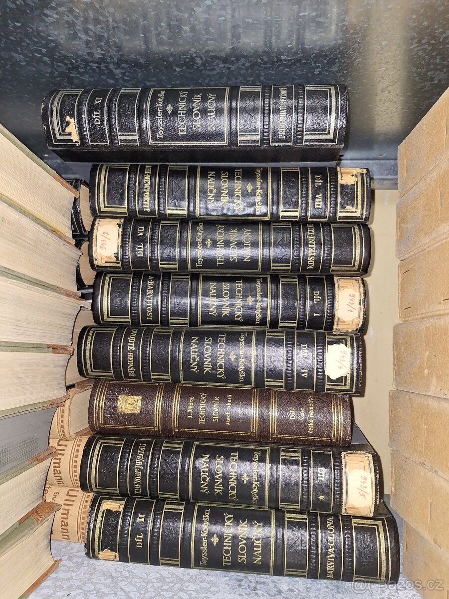 Technický slovník naučný - soubor 17 dílů z r. 1939 - 3