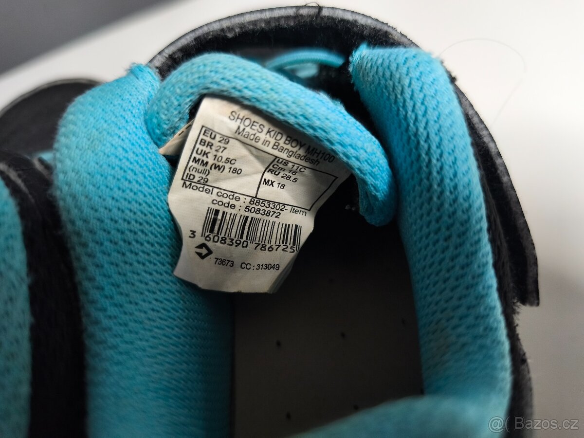 Dívčí i chlapecké boty Decathlon (více foto) vel. 28 a 29 - 3