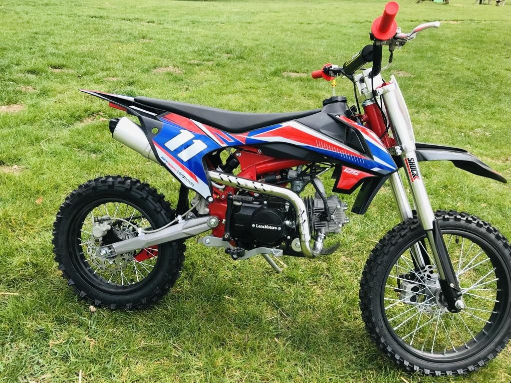 Pitbike Leramotors Shark 125ccm, el. start, red - 3