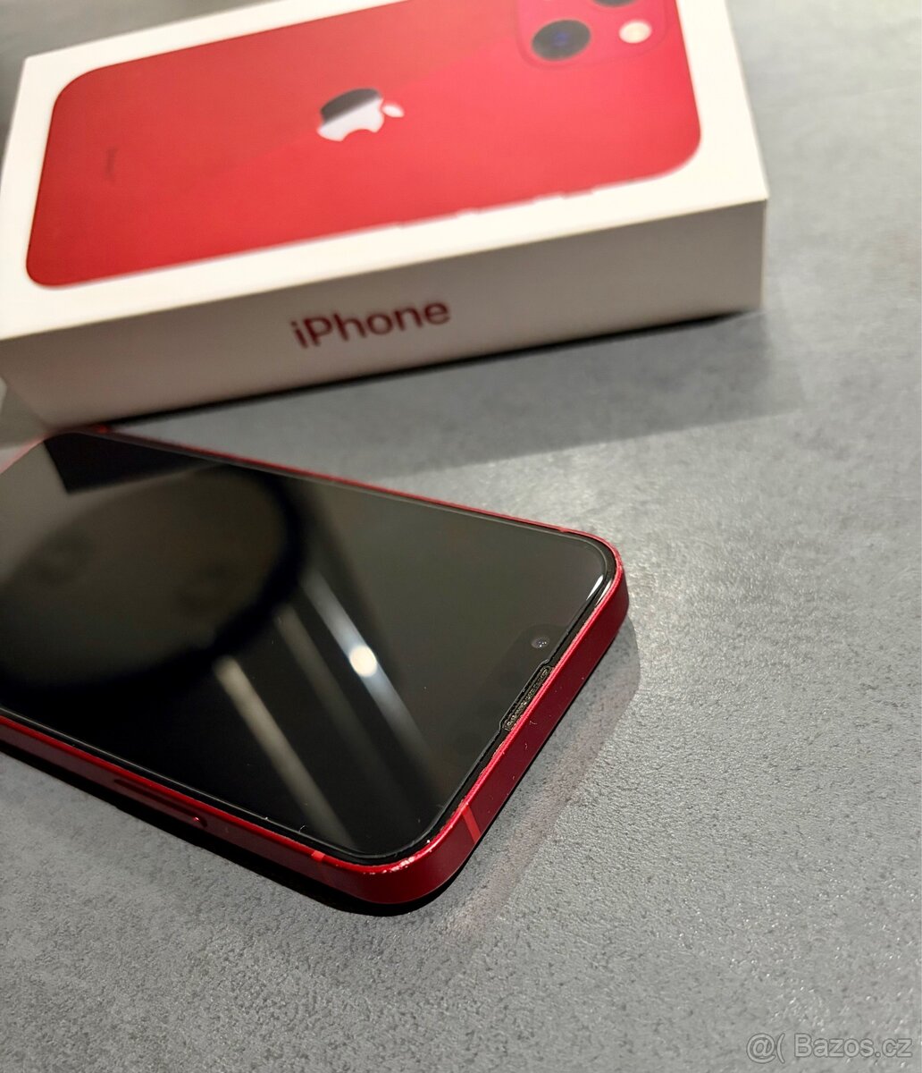 Prodám iPhone 13 Mini 128GB RED - 3