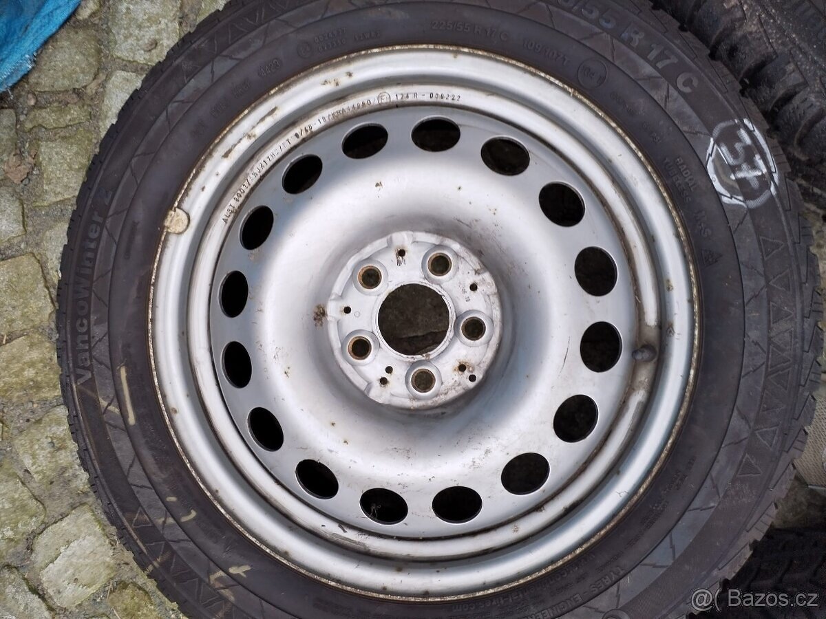 MERCEDES BENZ VITO disky 5x112 R17 - 3