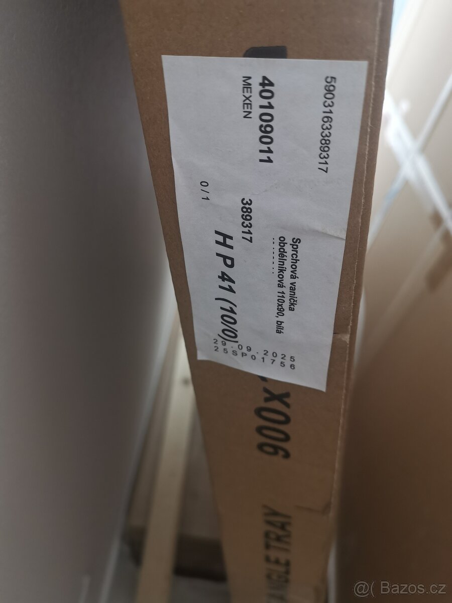 NOVÁ bílá vanička Mexen - 3