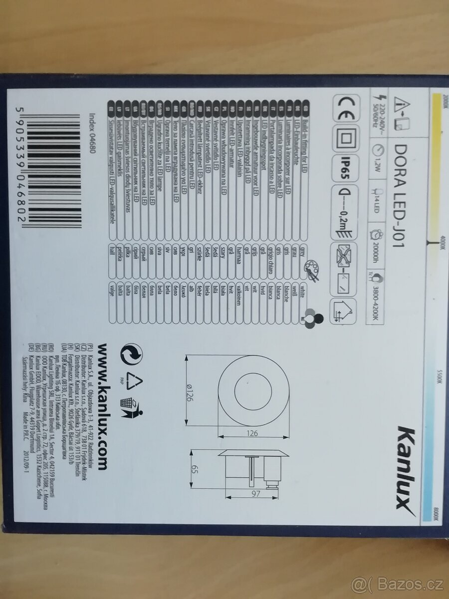 Vestavné svítidlo Kanlux - 3