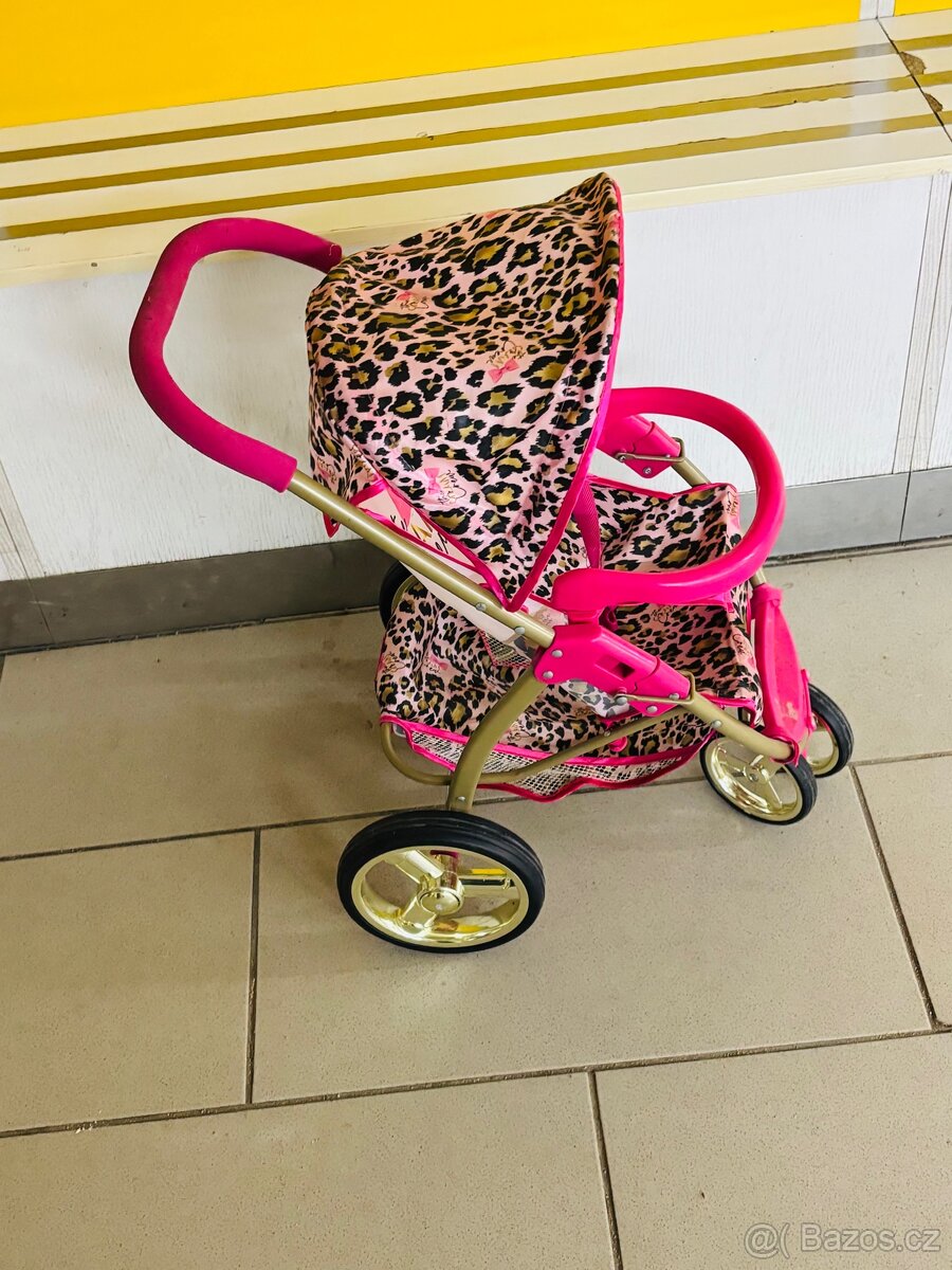 kočárek pro panenky - trojkolka - 3