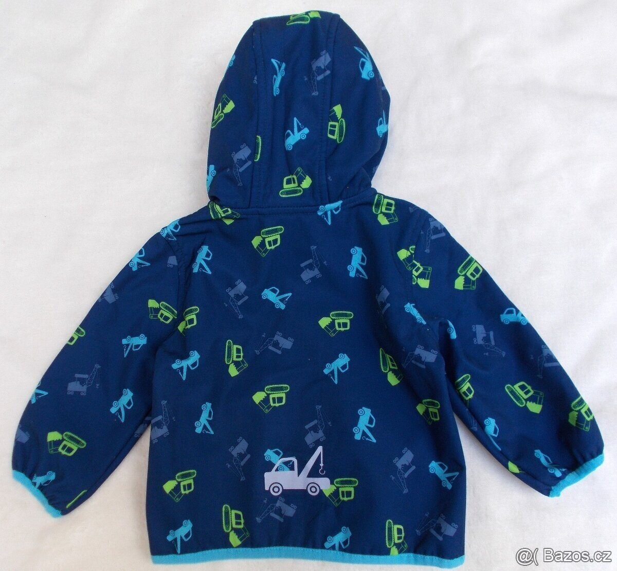 Jarní softshellová autíčková bunda vel. 74 - 3