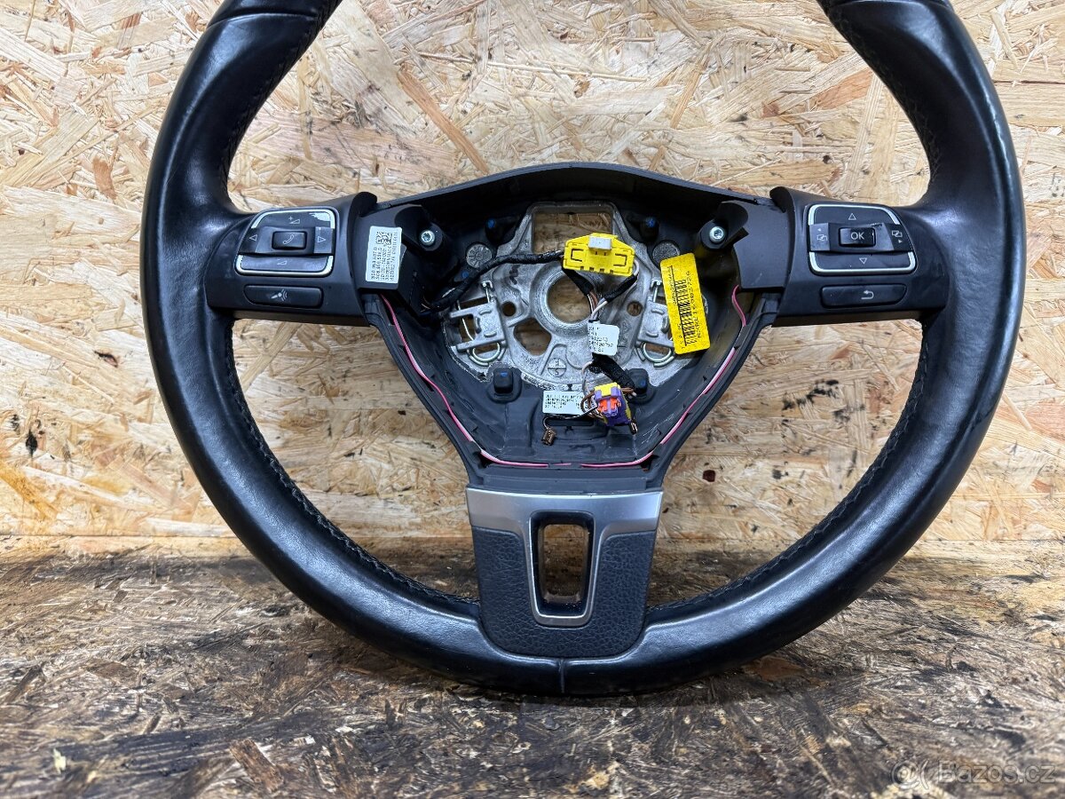 MULTIFUNKČNÍ VOLANT VW PASSAT B7 3C8419091BE - 3