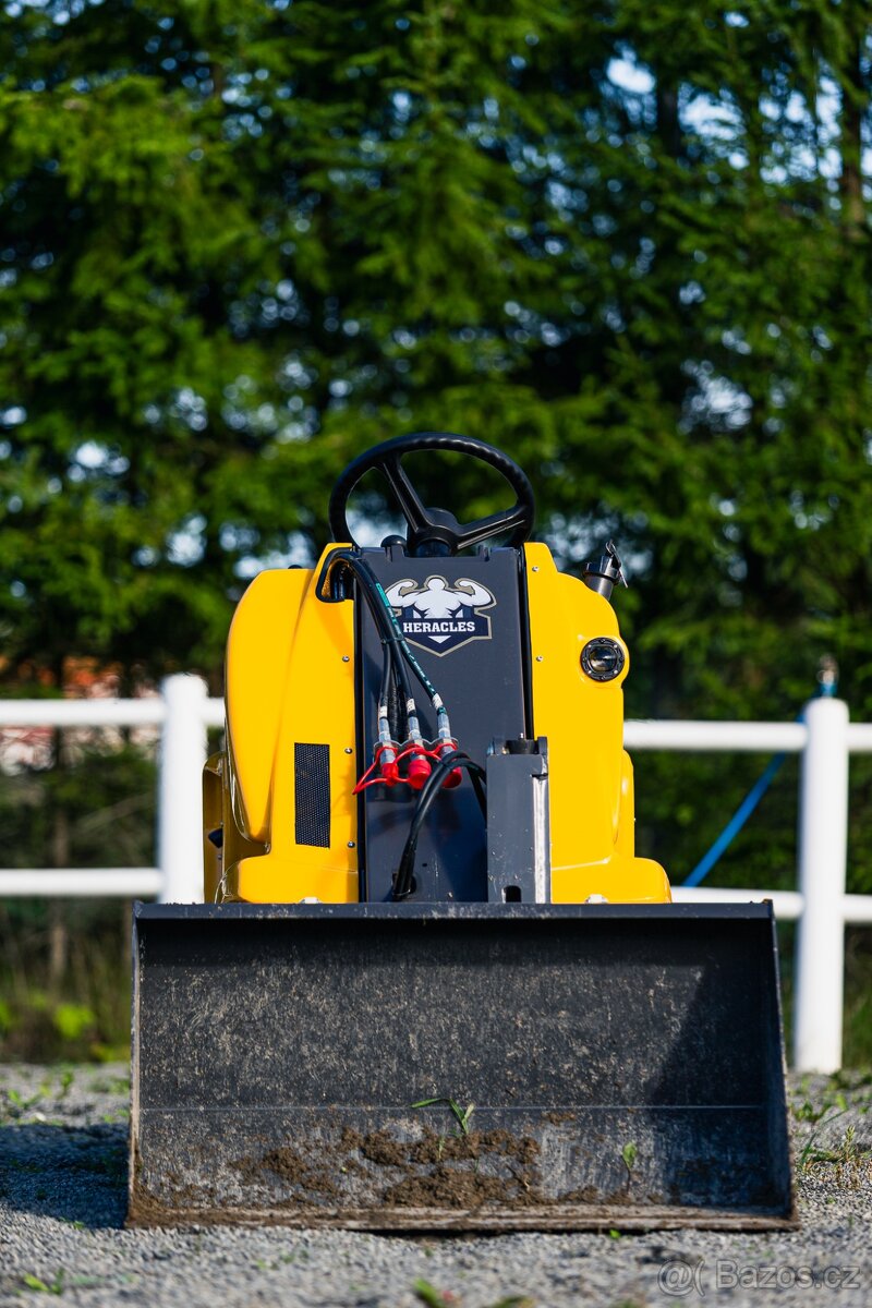 Mini kolový nakladač - KINGWAY HERACLES H130 - 3