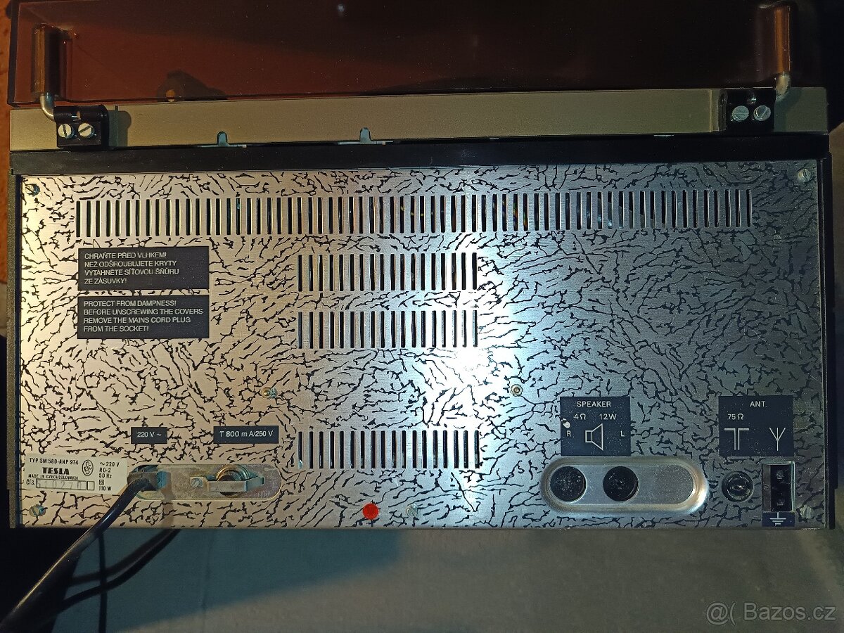 Tesla SM-580 - kompaktní stereo systém - 3