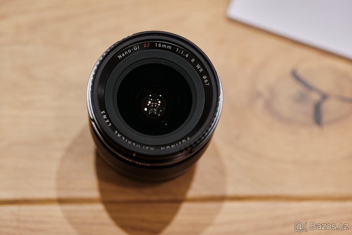 FUJIFILM 16mm f1.4 R WR - výborný stav, kompletní balení - 3