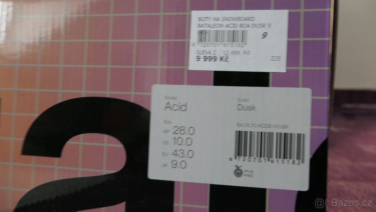 Snowboard boty Bataleon Acid 28 cm/43EU - 3