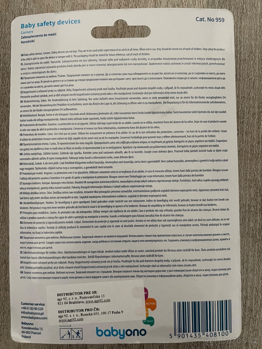 Sada bezpečnosti pro děti - 3